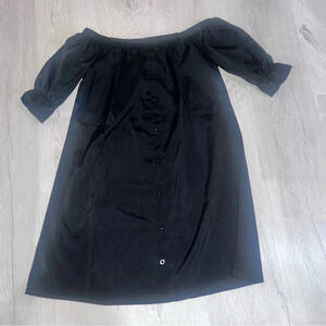 Zanea women’s off the shoulder little black dress